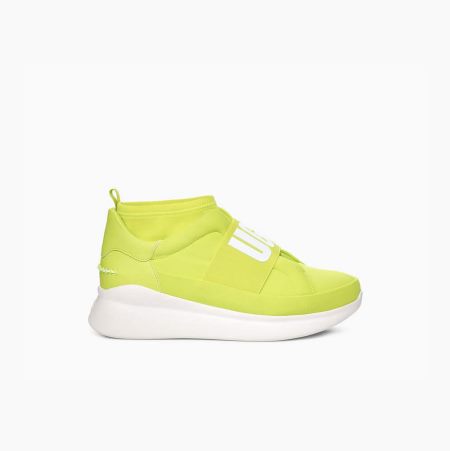 UGG Neutra Neon Yellow Sneakers for Women (RUYI69438)